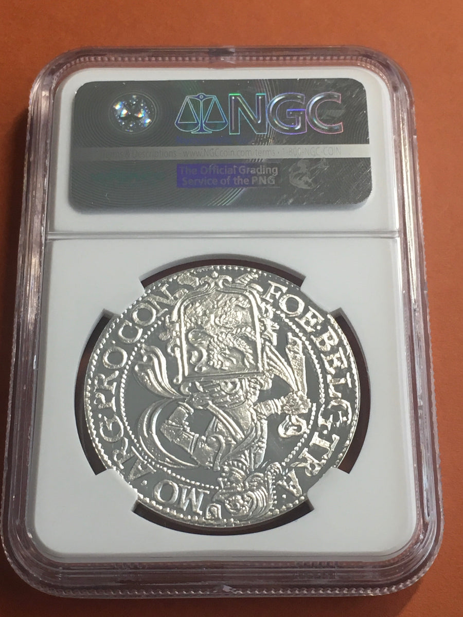 2017年 オランダ ライオンダラー ロイヤルダッチミント 銀貨 1st day
