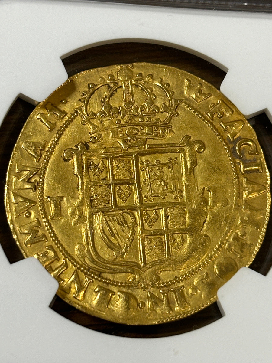 1607-1610年【準最高鑑定】ジェームス1世 ユナイト金貨 イギリス 英国 MS62 NGC PCGS アンティークコイン 希少 ジェー –  LegacyCoin