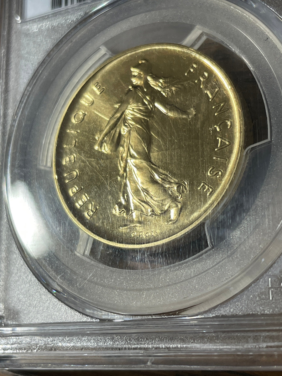 フランス 1979年 5フラン ピエフォー金貨 PCGS SP69 – LegacyCoin