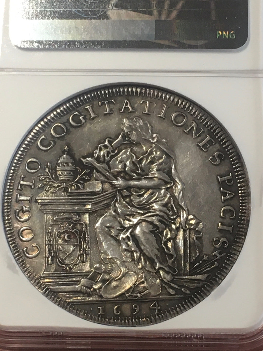 【超希少】1694年 ローマ教皇  インノケンティウス12世 アンティーク 超希少】1694年 ローマ教皇 インノケンティウス12世